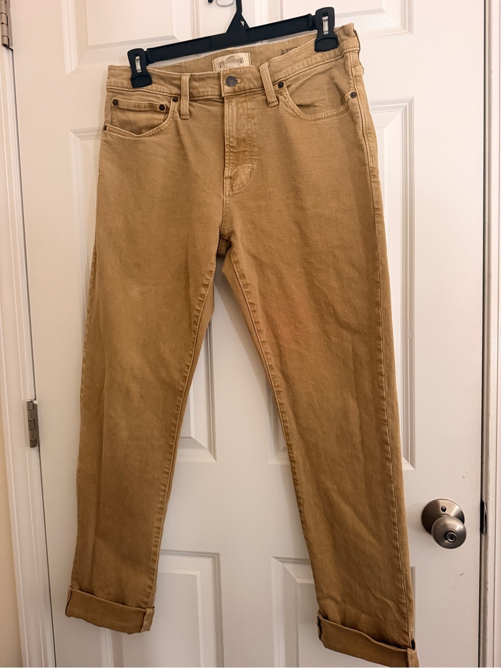 Madewell Straight Leg Jeans in Brown Waist 33 Length 34